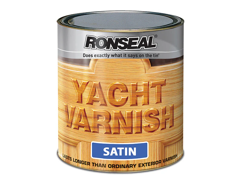 Ronseal Exterior Yacht Varnish Satin 2.5 litre