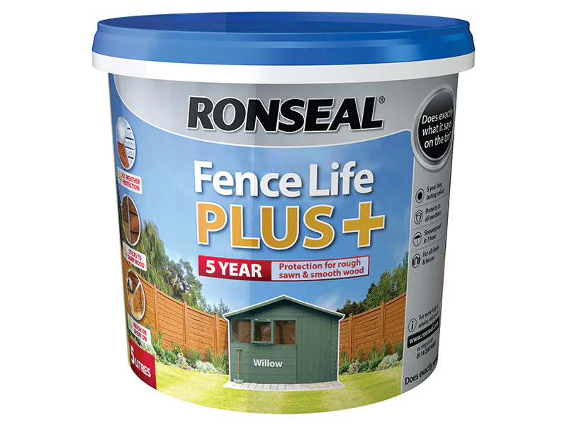 Ronseal  Fence Life Plus+ Willow 5 litre
