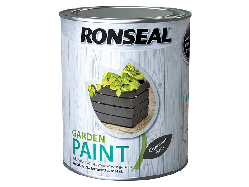 Ronseal  Garden Paint Charcoal Grey 750ml