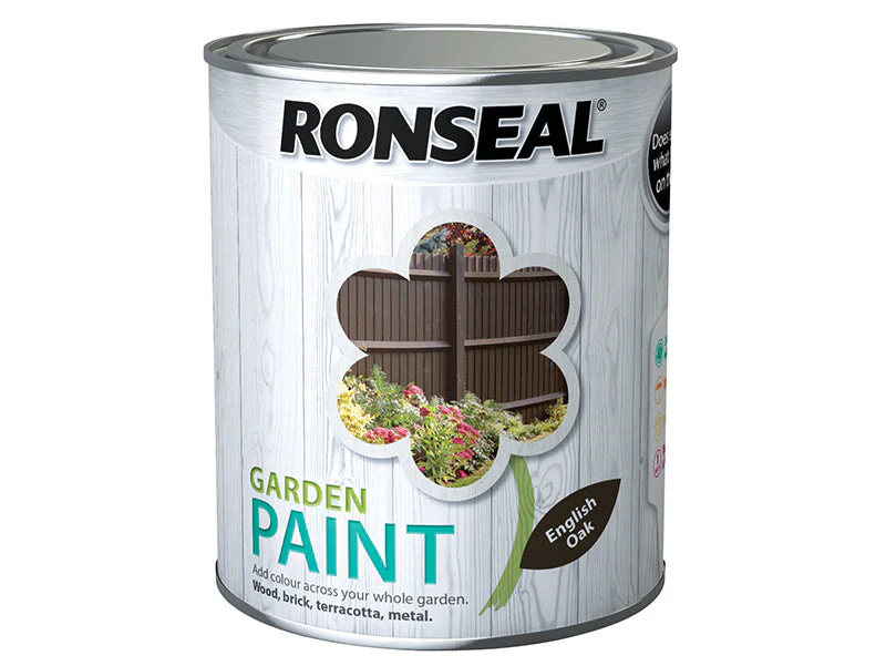 Ronseal  Garden Paint English Oak 750ml
