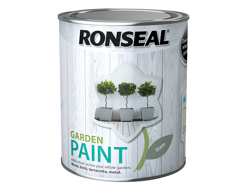 Ronseal  Garden Paint Slate 750ml
