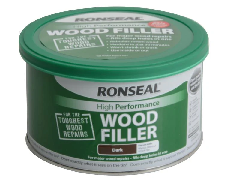 Ronseal  High-Performance Wood Filler Dark 275g