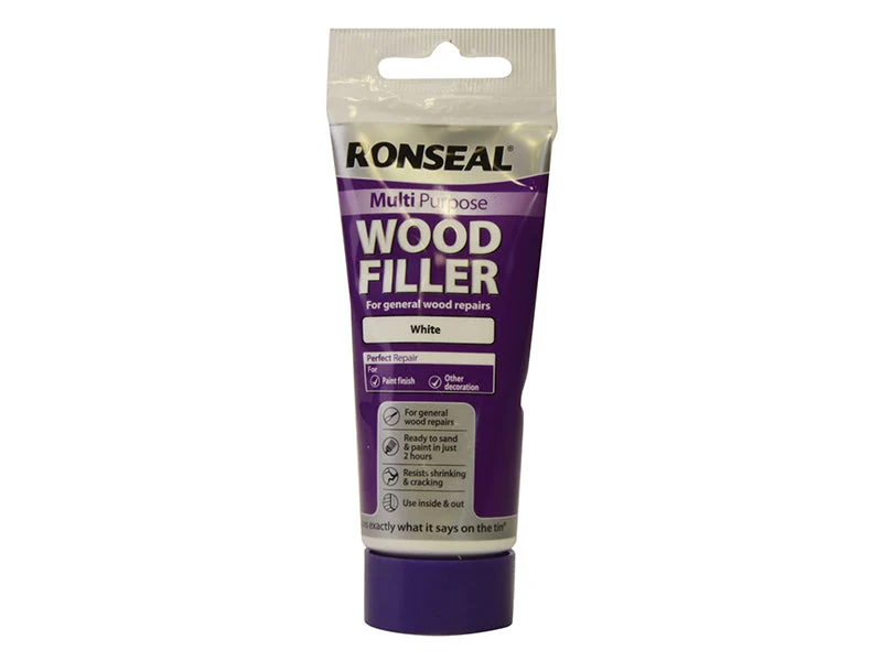Ronseal  Multipurpose Wood Filler Tube White 100g