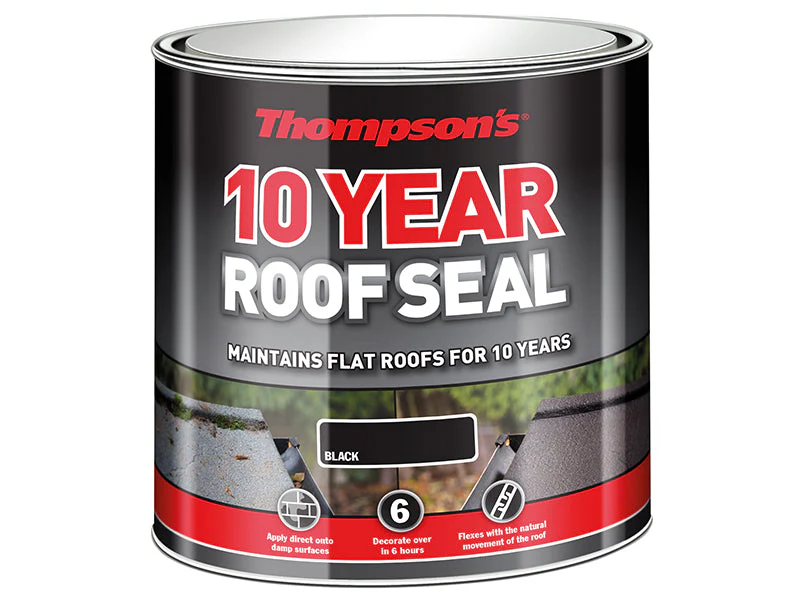 Ronseal  Thompson's Roof Seal Black 1 litre