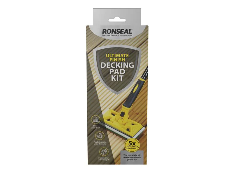 Ronseal  Ultimate Finish Decking Pad Kit