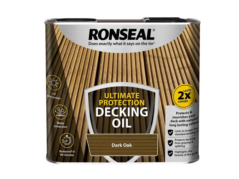 Ronseal  Ultimate Protection Decking Oil Dark Oak 5 litre