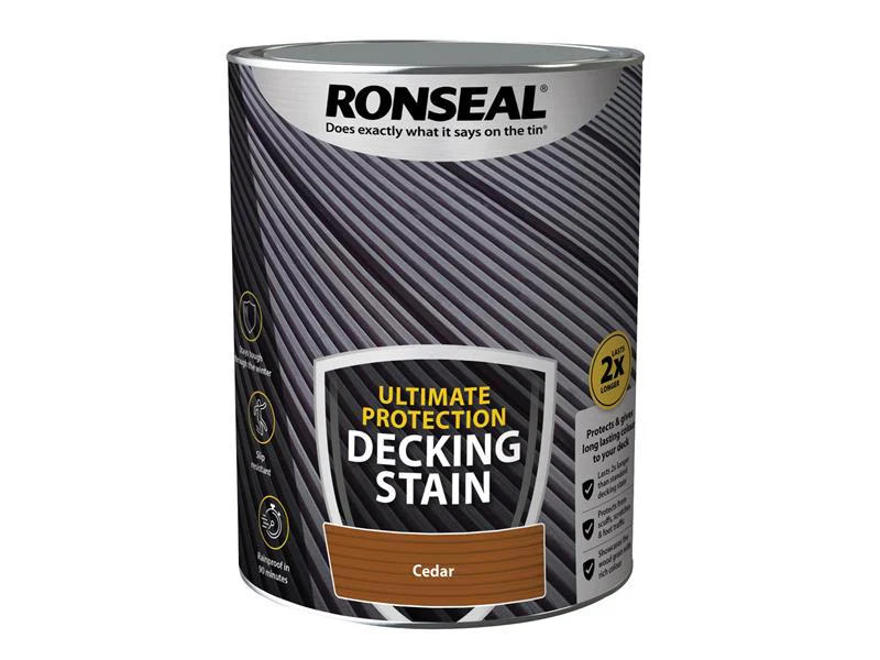Ronseal  Ultimate Protection Decking Stain Cedar 5 litre