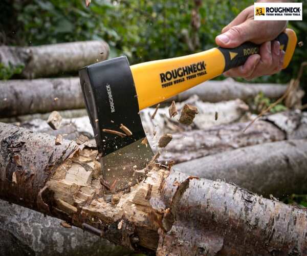 Roughneck Axe Fibreglass Handle 600g (1.1/4 lb) - Image 4