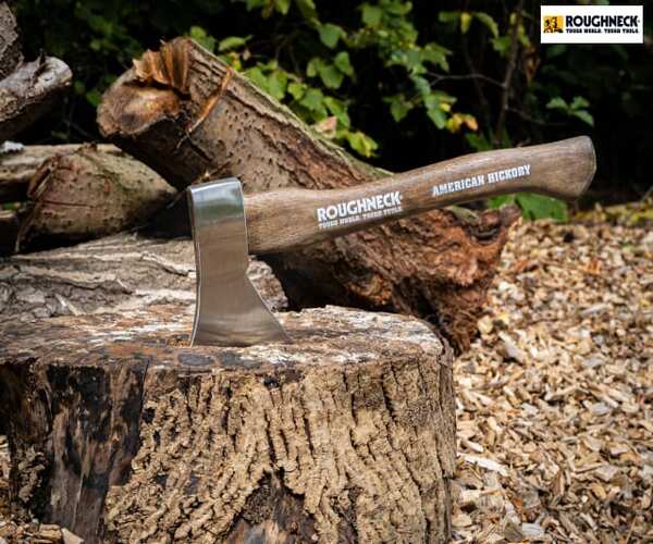 Roughneck FSC® American Hickory Hatchet 600g (1.1/4 lb) - Image 2