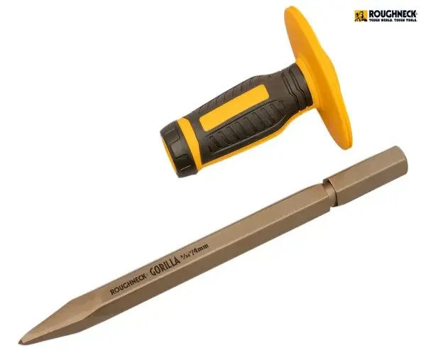 Roughneck Gorilla Concrete Pick with Non-Slip Hand Guard 4 x 279mm (5/32 x 11in) - Image 2