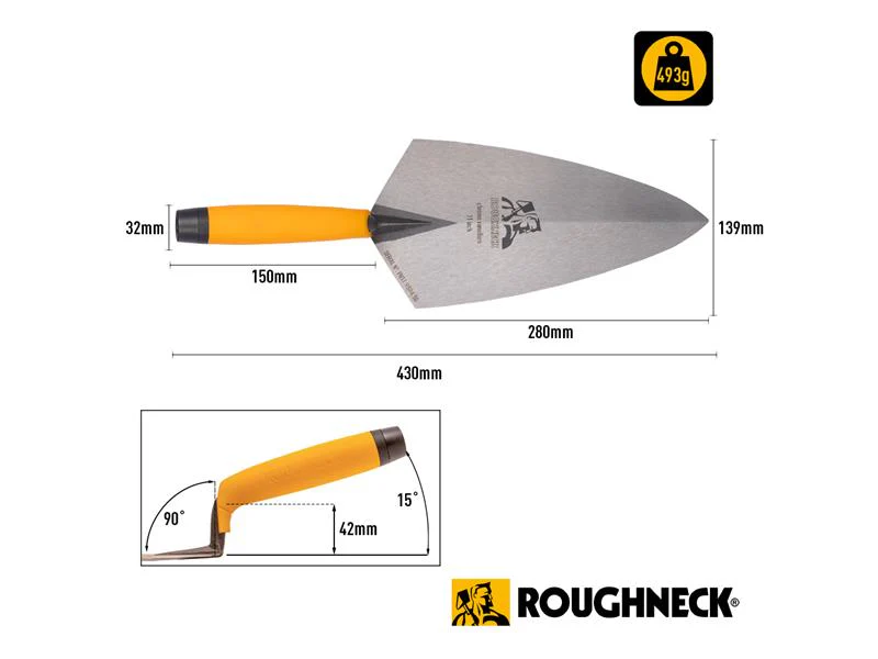 Roughneck Philadelphia Pattern Brick Trowel 280mm (11in) - Image 3