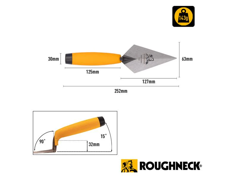 Roughneck Philadelphia Pointing Trowel 127mm (5in) - Image 3