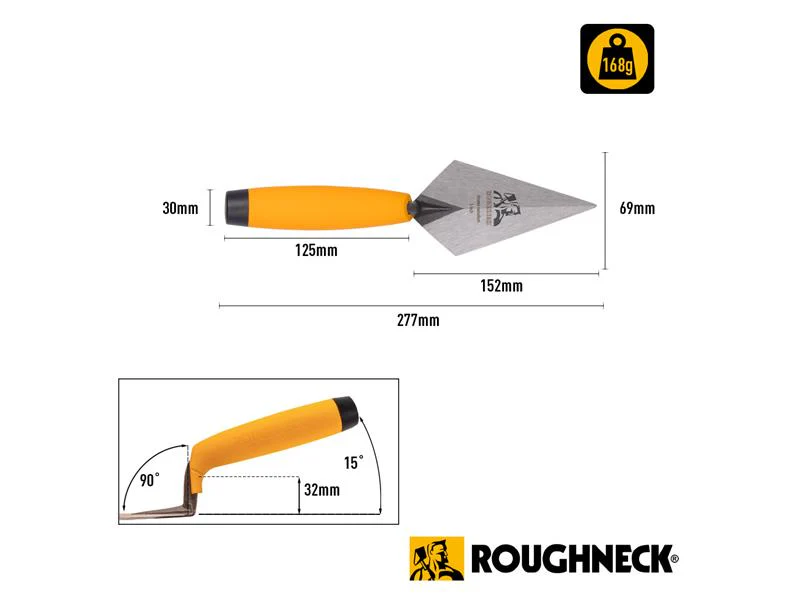 Roughneck Philadelphia Pointing Trowel 150mm (6in) - Image 3