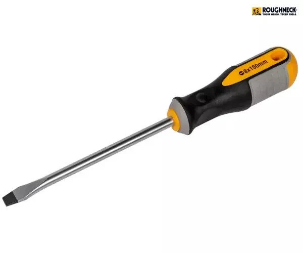 Roughneck Screwdriver Flared Tip 8.0 x 150mm
