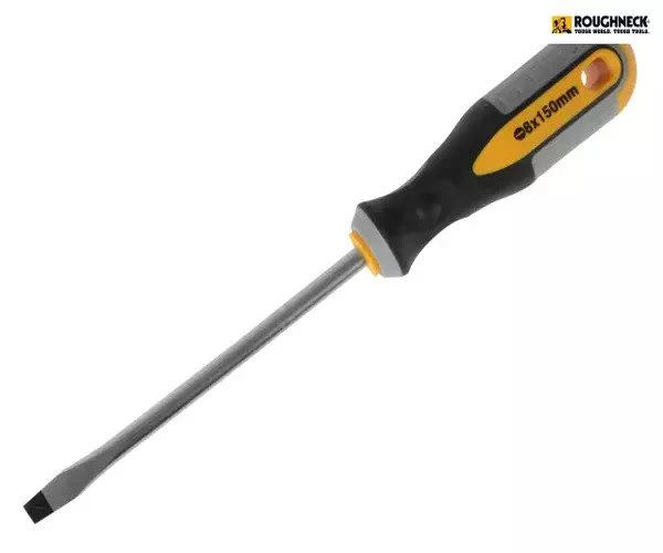 Roughneck Screwdriver Flared Tip 8.0 x 150mm - Image 2
