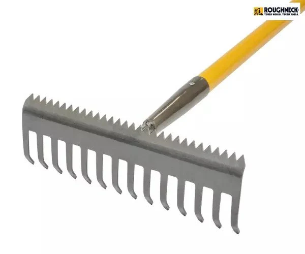 Roughneck Sharp-Edge Soil Rake - Image 4
