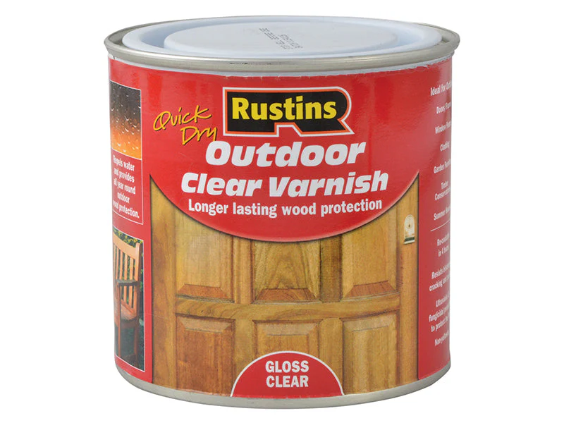 Rustins  Exterior Varnish Clear Gloss 250ml