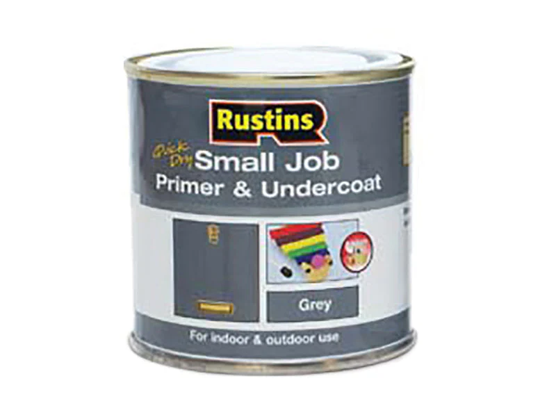 Rustins  Small Job Primer & Undercoat Grey 250ml