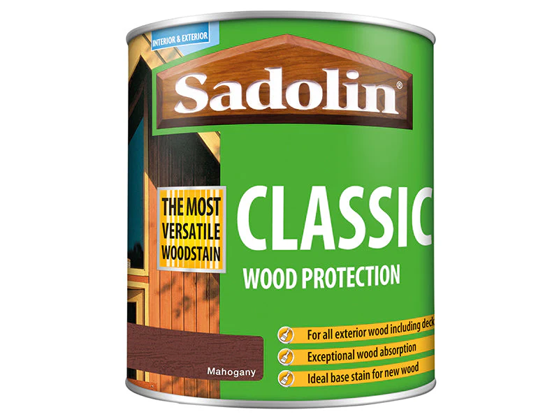 Sadolin Classic Wood Protection Mahogany 1 litre