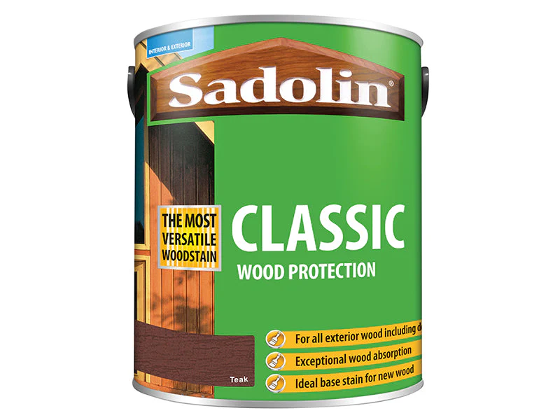 Sadolin Classic Wood Protection Teak 5 litre