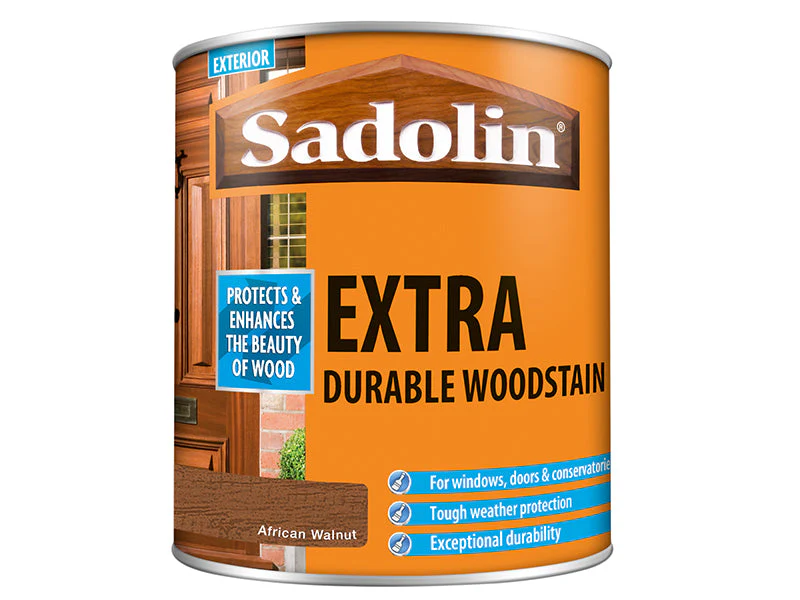 Sadolin  Extra Durable Woodstain African Walnut 1 litre