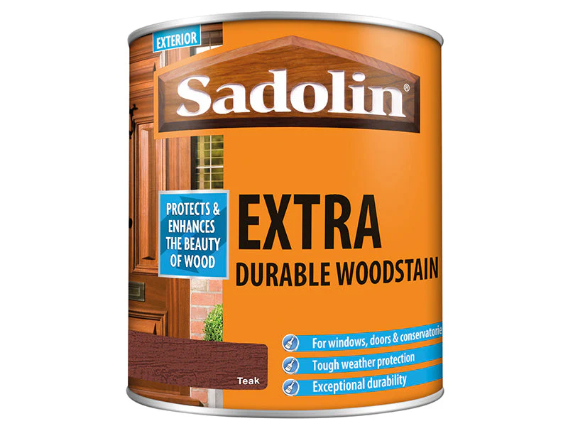 Sadolin  Extra Durable Woodstain Teak 1 litre