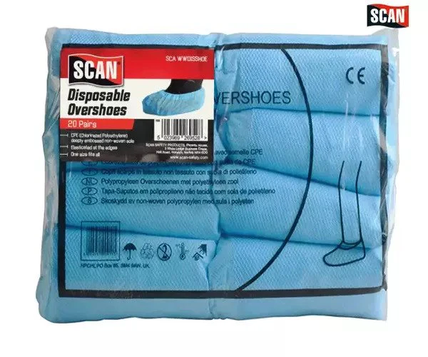 Scan Disposable Overshoes (20 pairs)