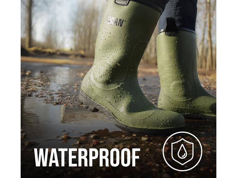Scan Fleece Lined Wellingtons - Image 4
