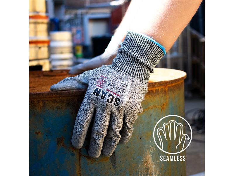 Scan PU Palm Cut D Gloves - Image 4