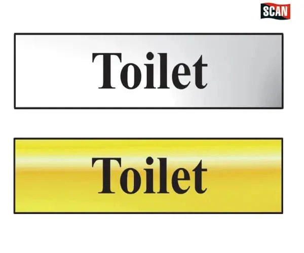 Scan Toilet - Polished Chrome Effect 200 x 50mm - Image 2