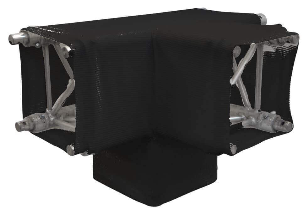 Showtex Trussleeve 4-Way Corner - Image 2