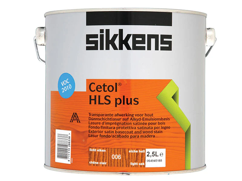 Sikkens  Cetol HLS Plus Translucent Woodstain Light Oak 2.5 litre