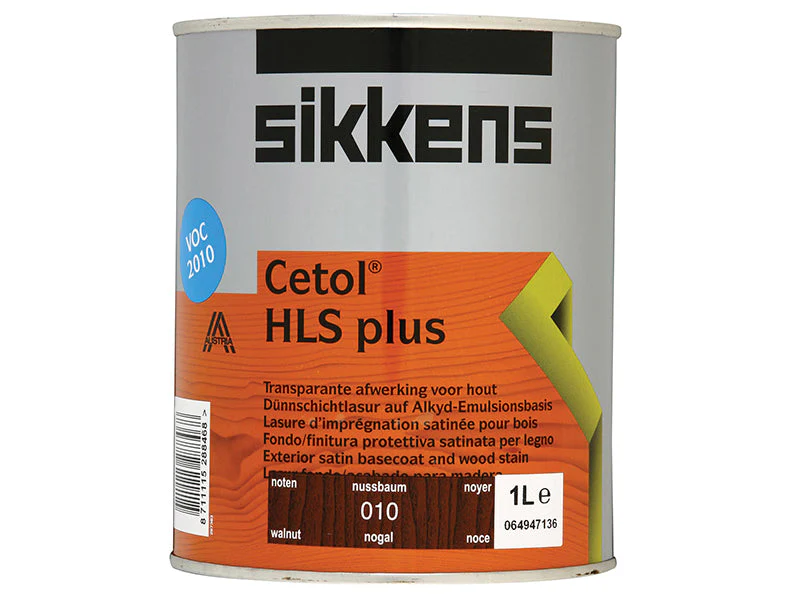 Sikkens  Cetol HLS Plus Translucent Woodstain Walnut 1 litre
