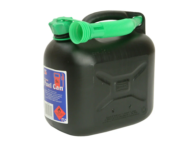 Silverhook Diesel Fuel Can & Spout Black 5 litre - Image 2