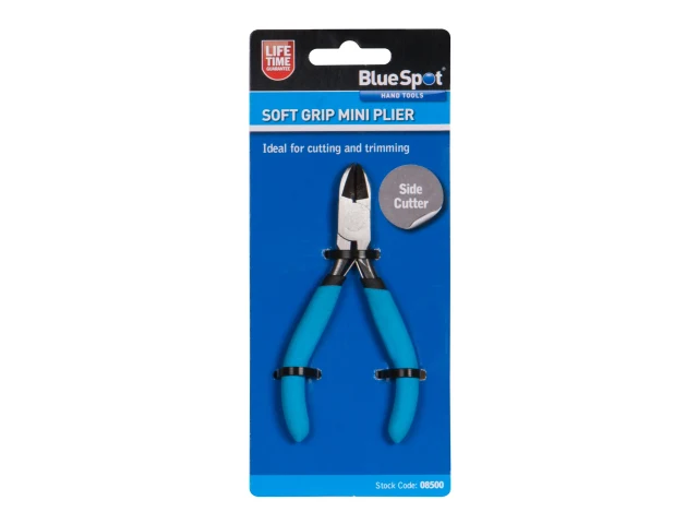 BlueSpot Tools Soft Grip Mini Side Cutter Pliers - Image 2