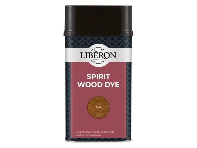 Liberon Spirit Wood Dye Teak 1 litre