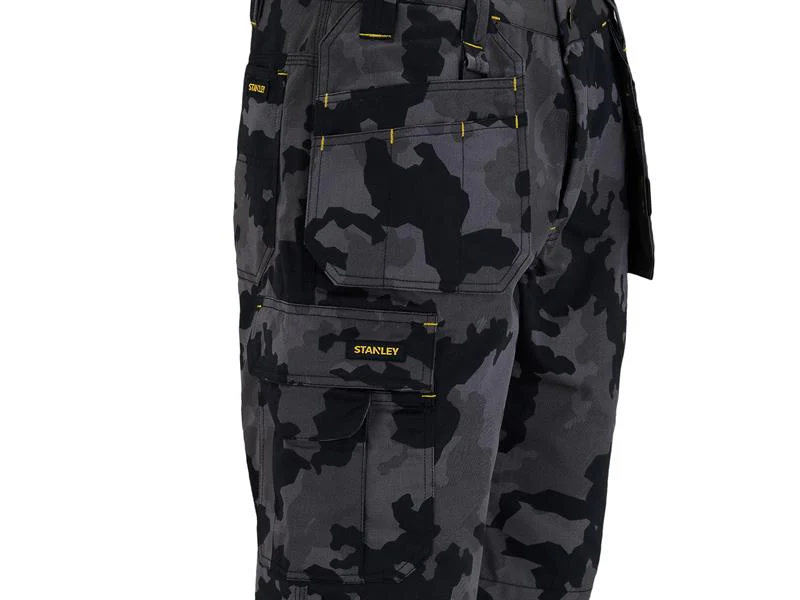 STANLEY® Clothing Hanley Holster Shorts Black Camouflage - Image 4