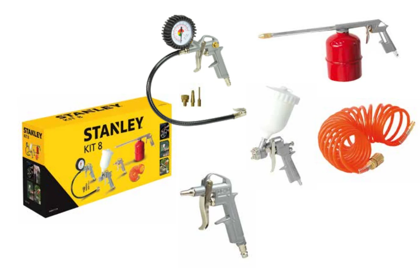 STANLEY Accessory Kit 8 Pcs SAC9045671