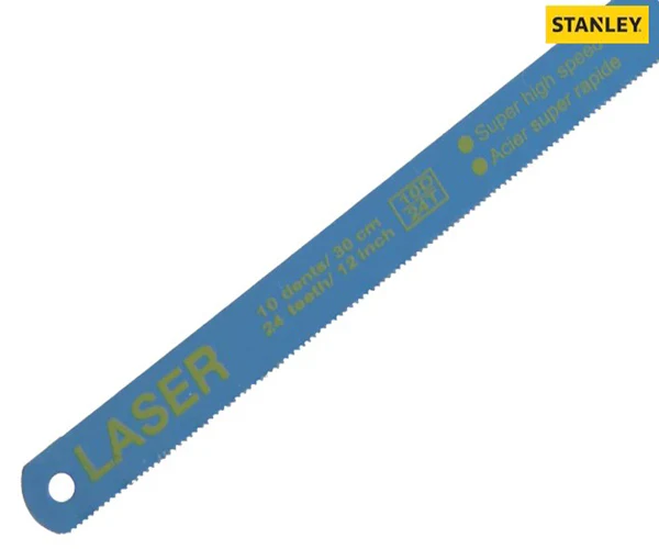 Stanley Bi-Metal Hacksaw Blade 300mm (12in) x 24 TPI Pack 100 - Image 2