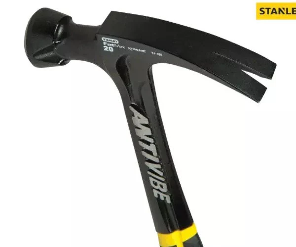 Stanley FatMax® AntiVibe All Steel Rip Claw Hammer 570g (20oz) - Image 4