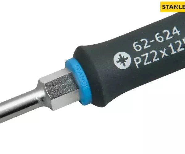 Stanley FatMax® Bolster Screwdriver Pozi Tip PZ2 x 125mm - Image 2