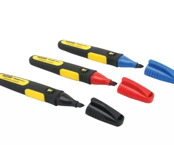 Stanley FatMax® Chisel Tip Marker (Pack 3)