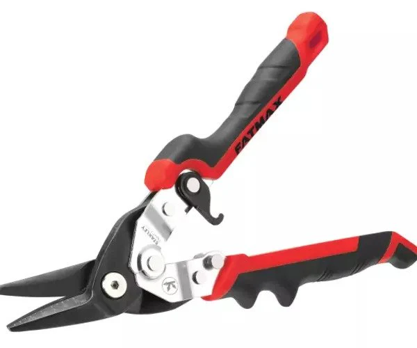 Stanley FatMax® Red Ergo Aviation Snips Left Cut 250mm (10in)