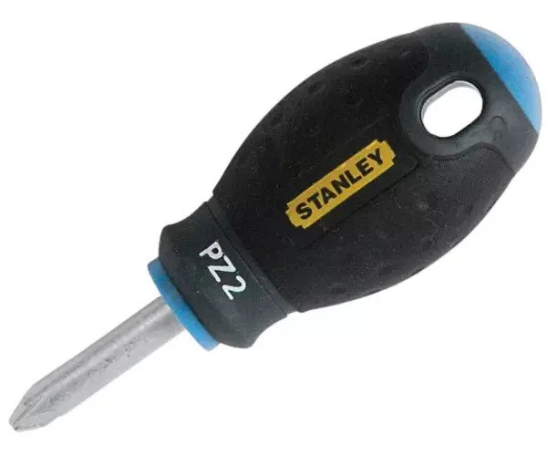 Stanley FatMax® Stubby Screwdriver Pozidriv Tip PZ2 x 30mm