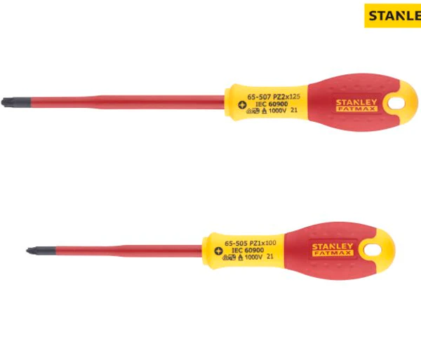 Stanley FatMax® VDE Insulated Borneo PZ Scewdriver Set, 2 Piece - Image 2