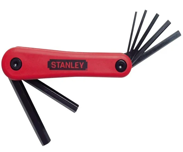 Stanley Folding Hexagon Key Set, 7 Piece (2.5-10mm)