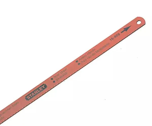 Stanley High Speed Steel Molybdenum Hacksaw Blades 300mm (12in) x 24 TPI Pack 2