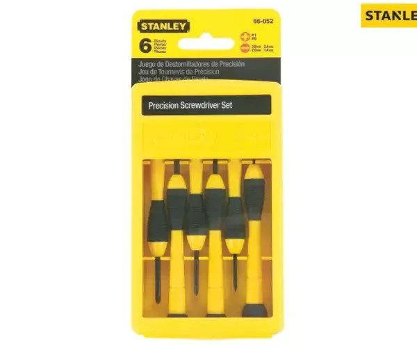 Stanley Instrument Screwdriver Set, 6 Piece - Image 2