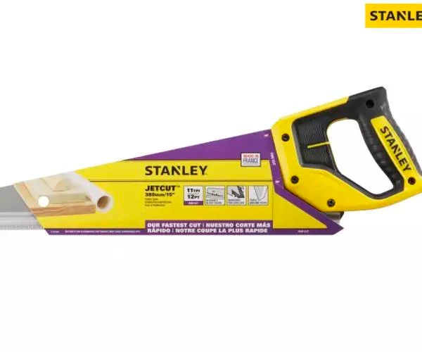 Stanley Jet Cut Fine Handsaw 380mm (16in) 11 TPI - Image 2