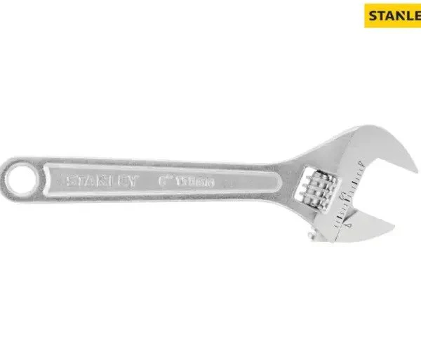 Stanley Metal Adjustable Wrench 150mm (6in) - Image 2